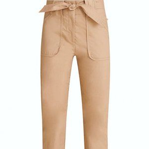 Veronica Beard Mahary High-Rise Pants
